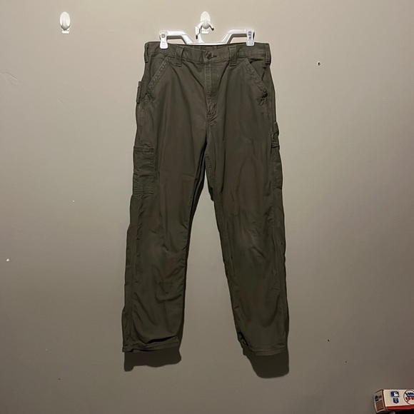 Carhartt Pants Carhartt Grey Work Pants 33x32 Original Dungaree Fit